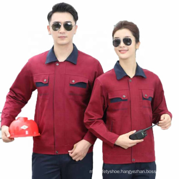 Unisex Autumn/winter Safety long sleeves work clothes working jackets and pants